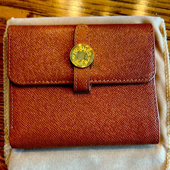HOST PICK🎉NWOTHermes Calfskin wallet. Pouch/card&box.Seude interior&signage. - Picture 2 of 12